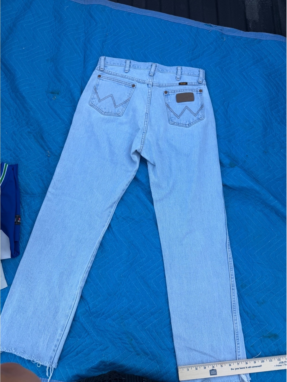 Vintage Wrangler Cowboy Cut Jeans Light Wash Men's 32x30 13MWZGH Straight